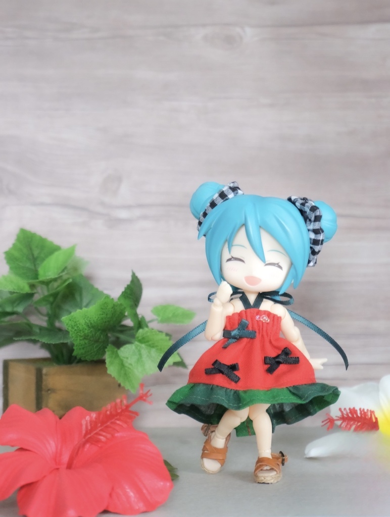 サマードレス すいか