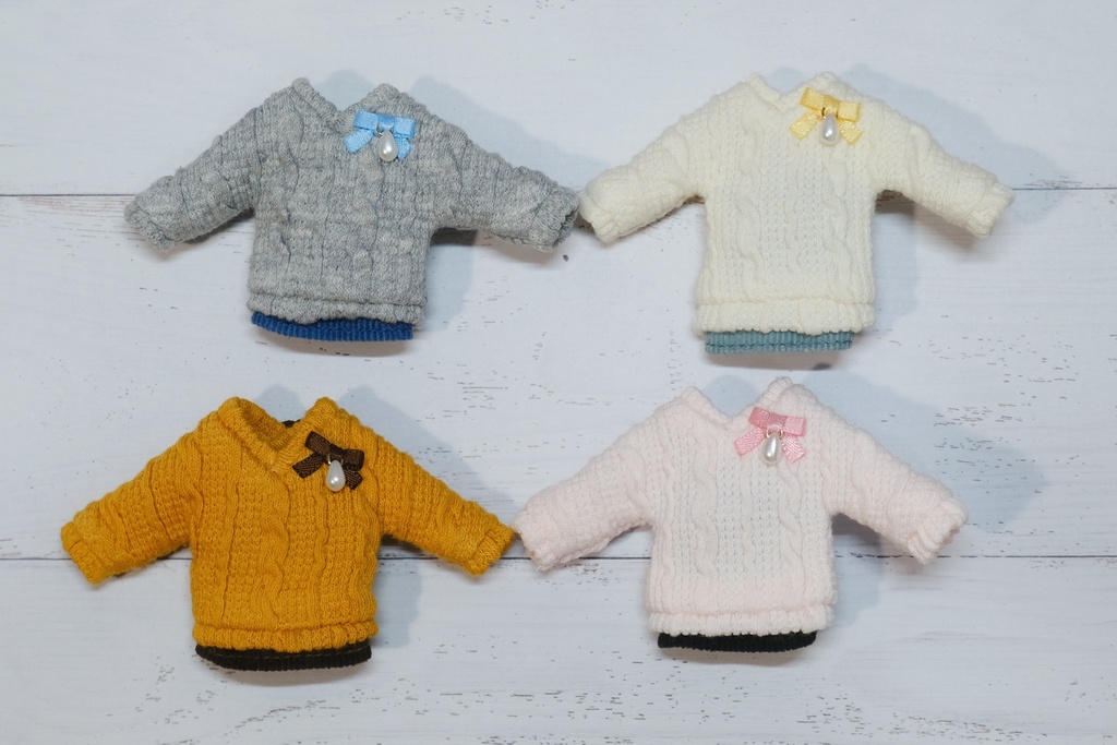 ロングニットコーデセット