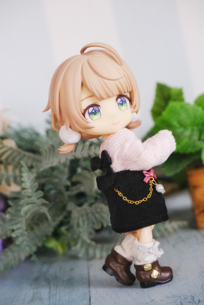 ロングニットコーデセット