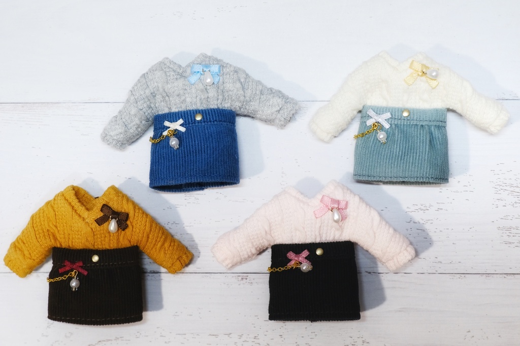 ロングニットコーデセット