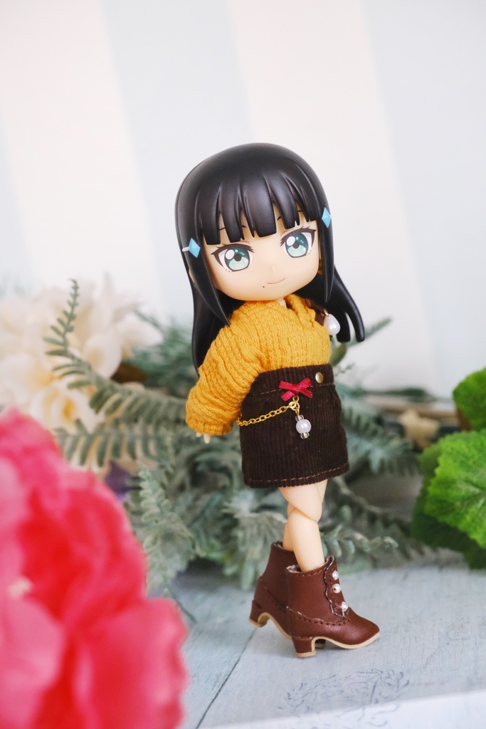 ロングニットコーデセット