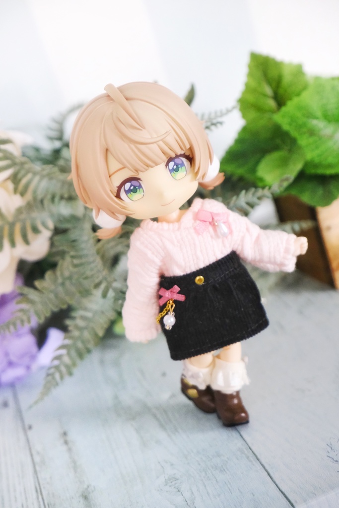 ロングニットコーデセット