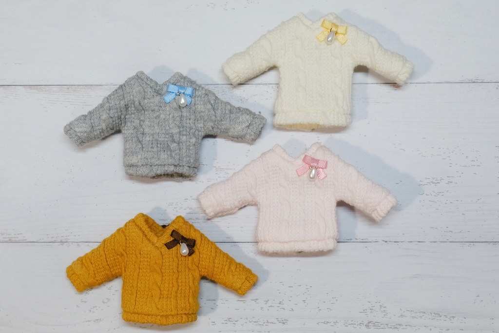 ロングニットコーデセット