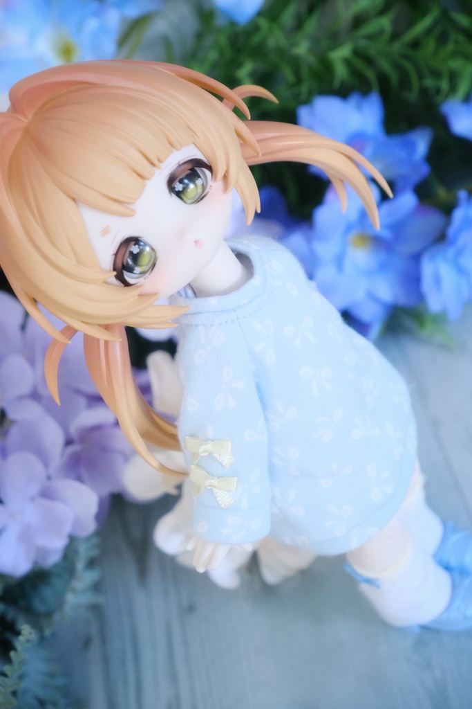 【1/6サイズ 】 3点セット🎀小さなリボンのワンピースセット ボニバニ6