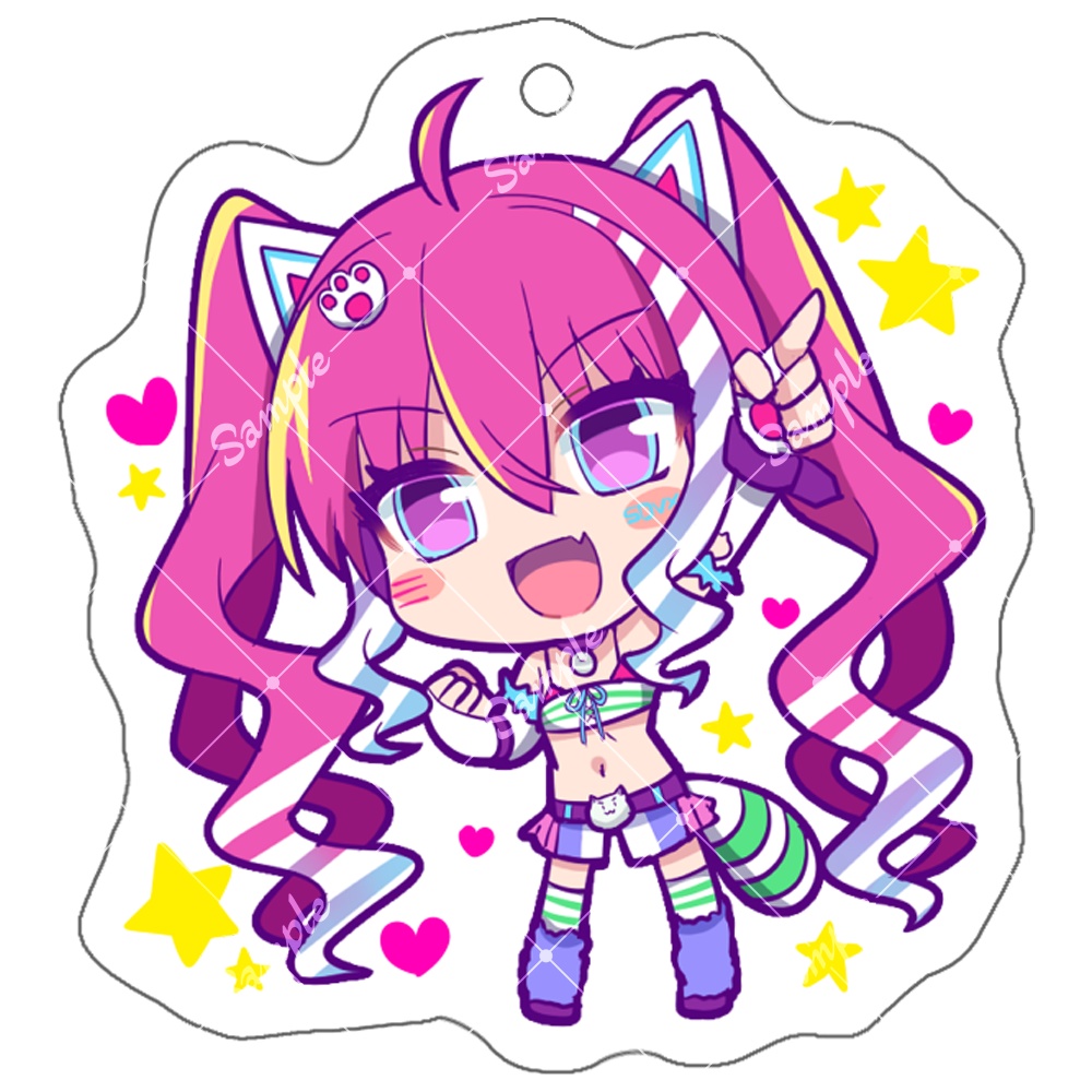 【匿名配送】HEAVEN KNOWSアクリルキーホルダー