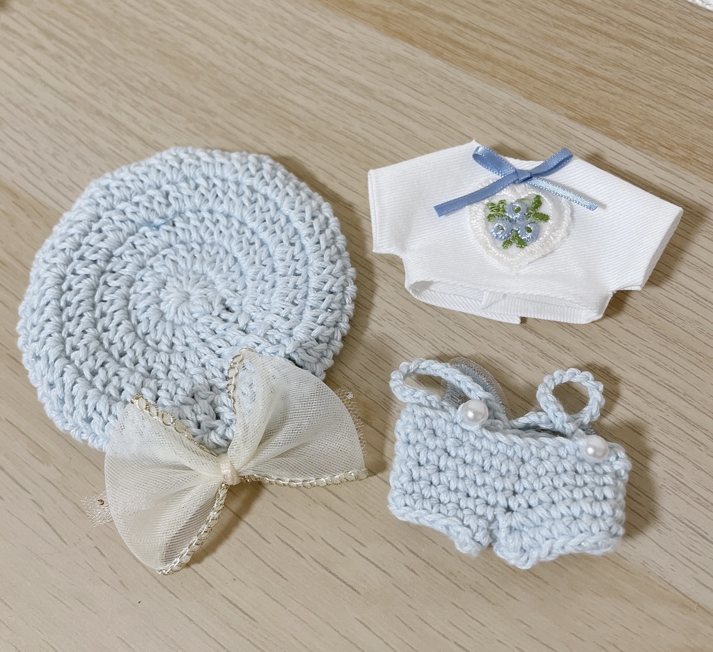 【10㎝ぬい用】妖精ブルー