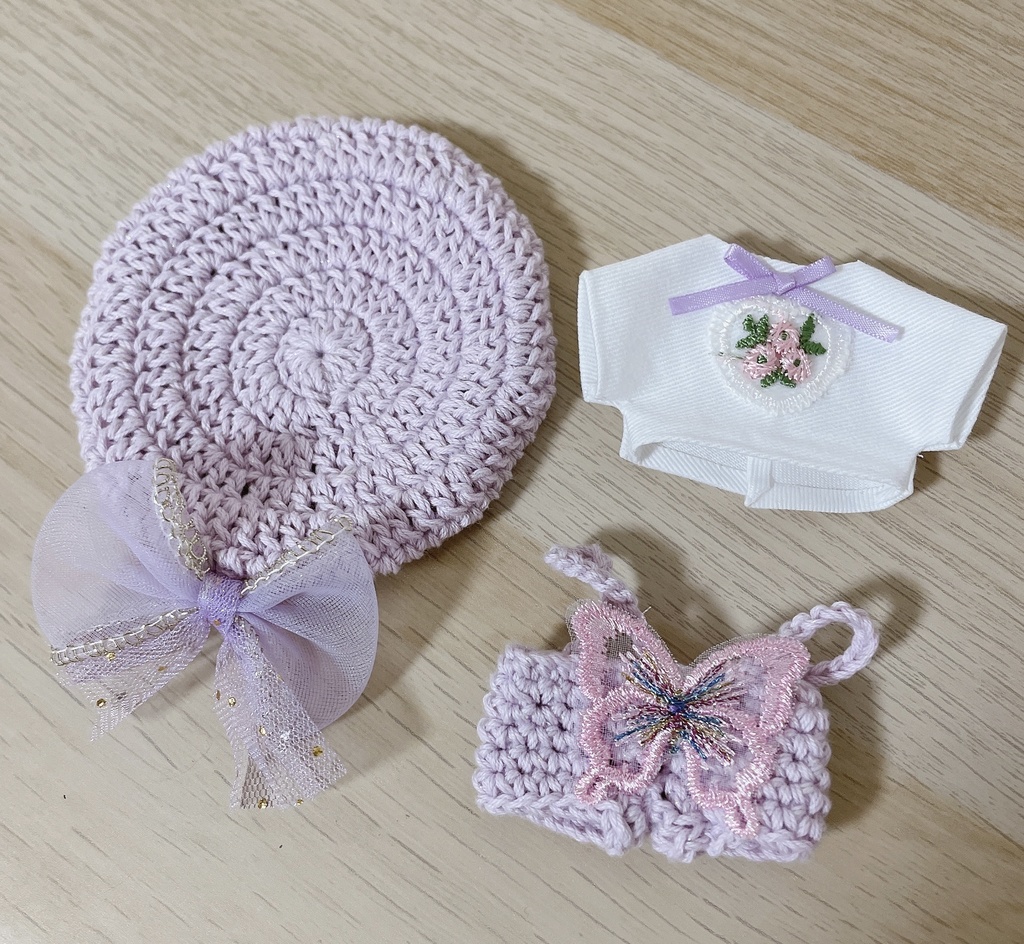 【10㎝ぬい用】妖精パープル