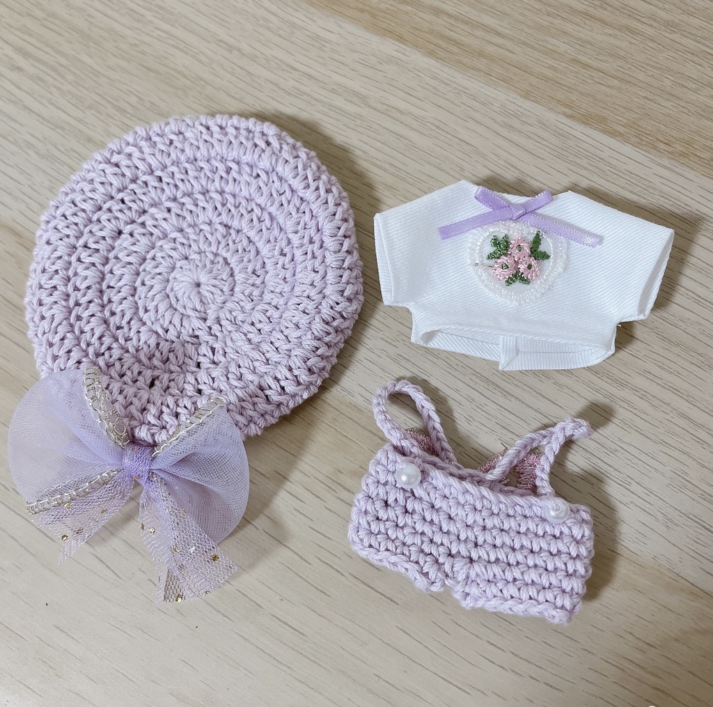 【10㎝ぬい用】妖精パープル