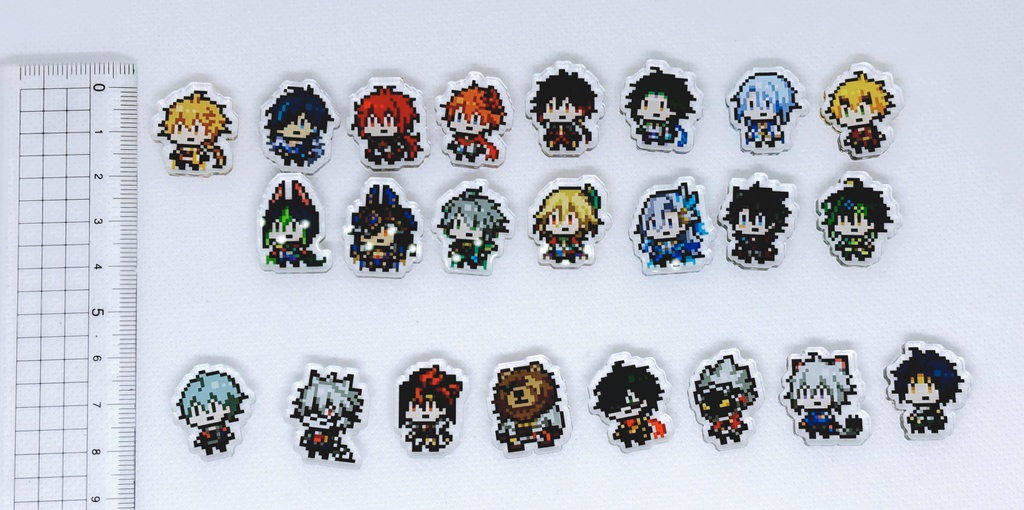 原神 ゼンゼロ ミニアクリルパーツ