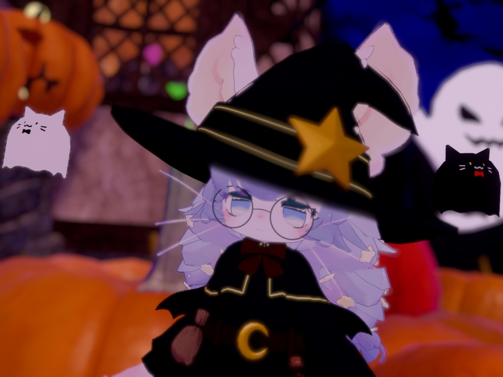 【無料版有】連れて歩ける!ねこちゃんおばけ