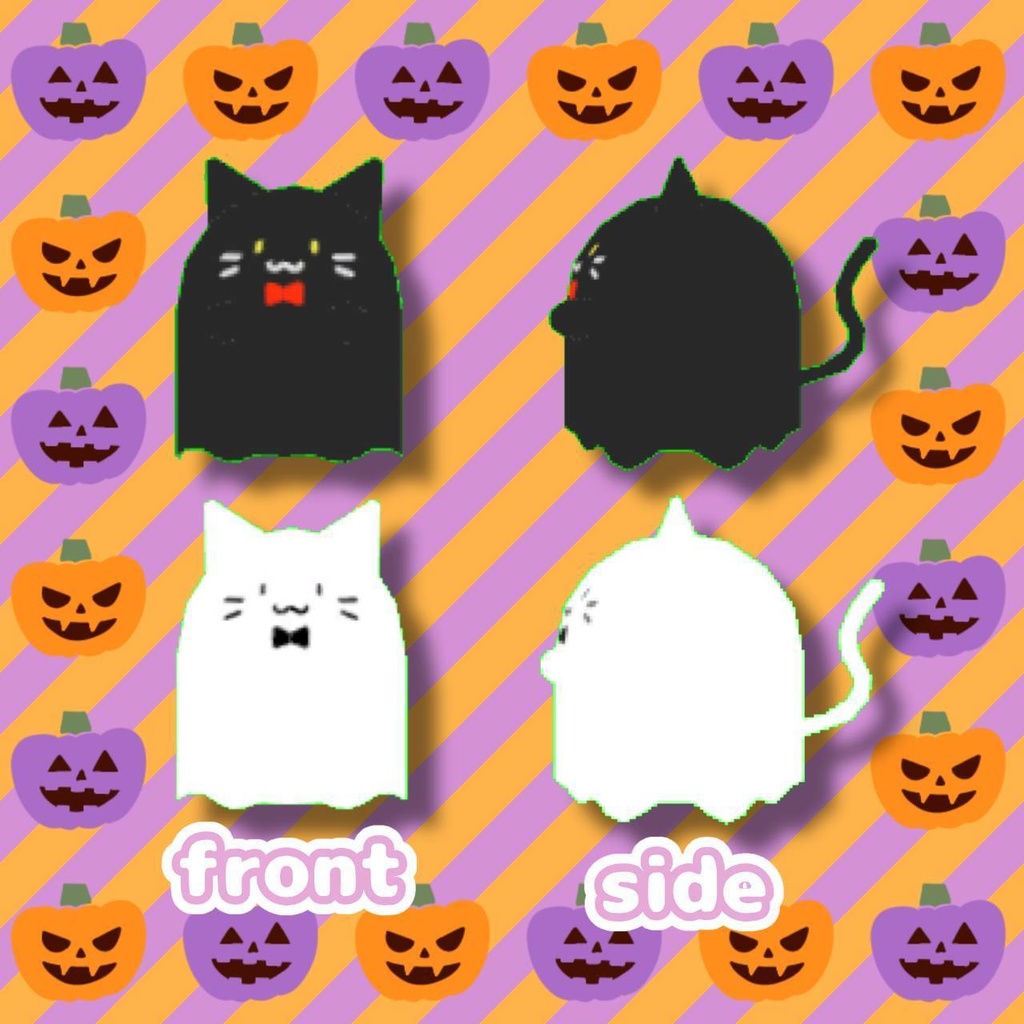 【無料版有】連れて歩ける!ねこちゃんおばけ