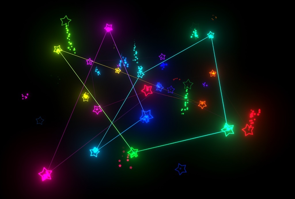 Star Ribbon particle