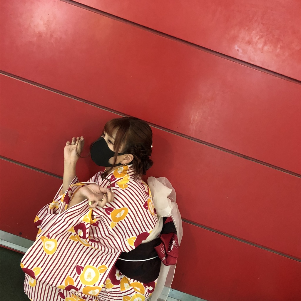 シール付き浴衣チェキ