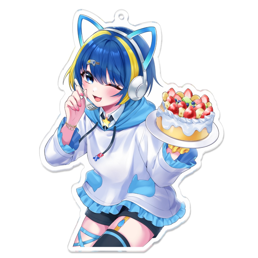 どでかアクリルキーホルダー