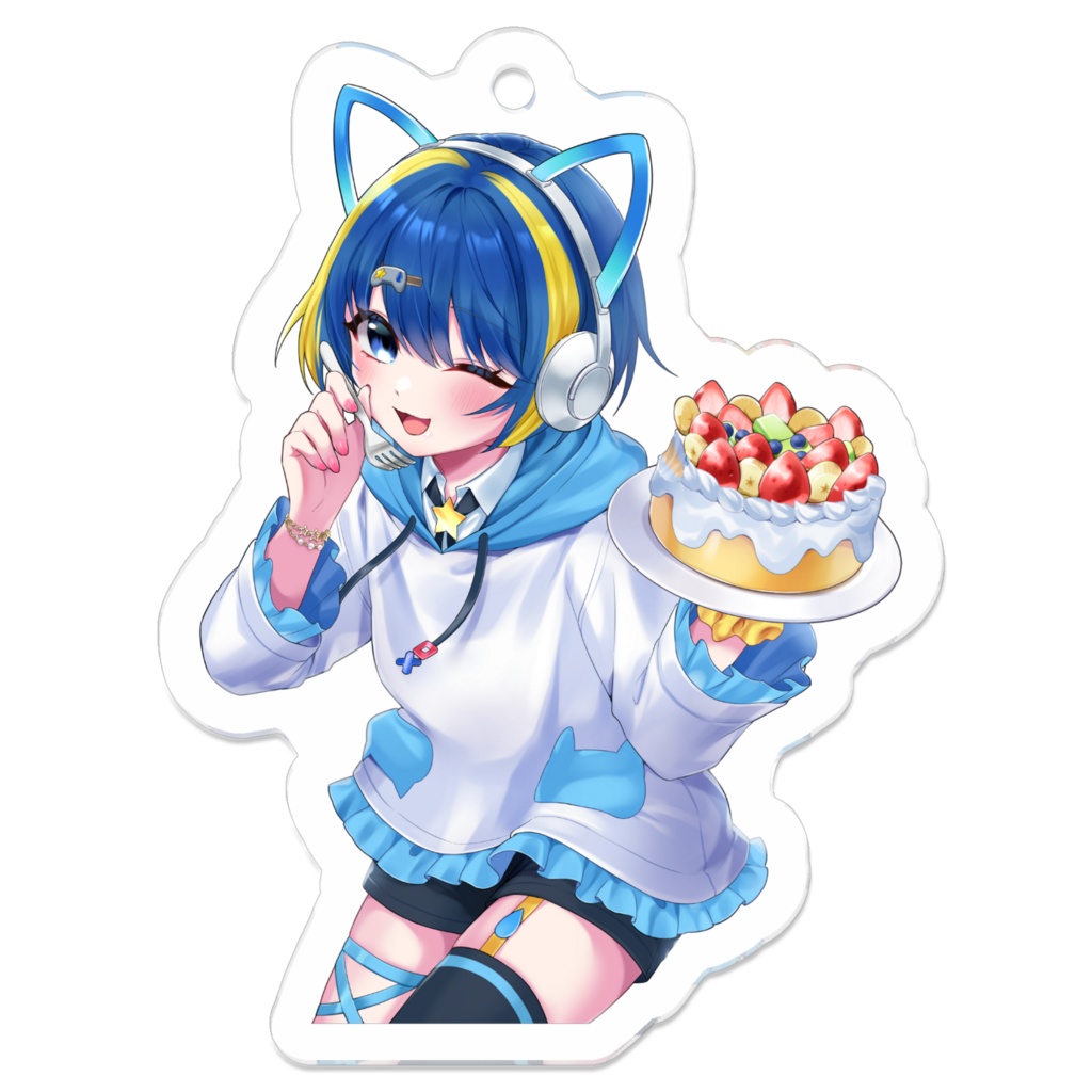 50mmアクリルキーホルダー