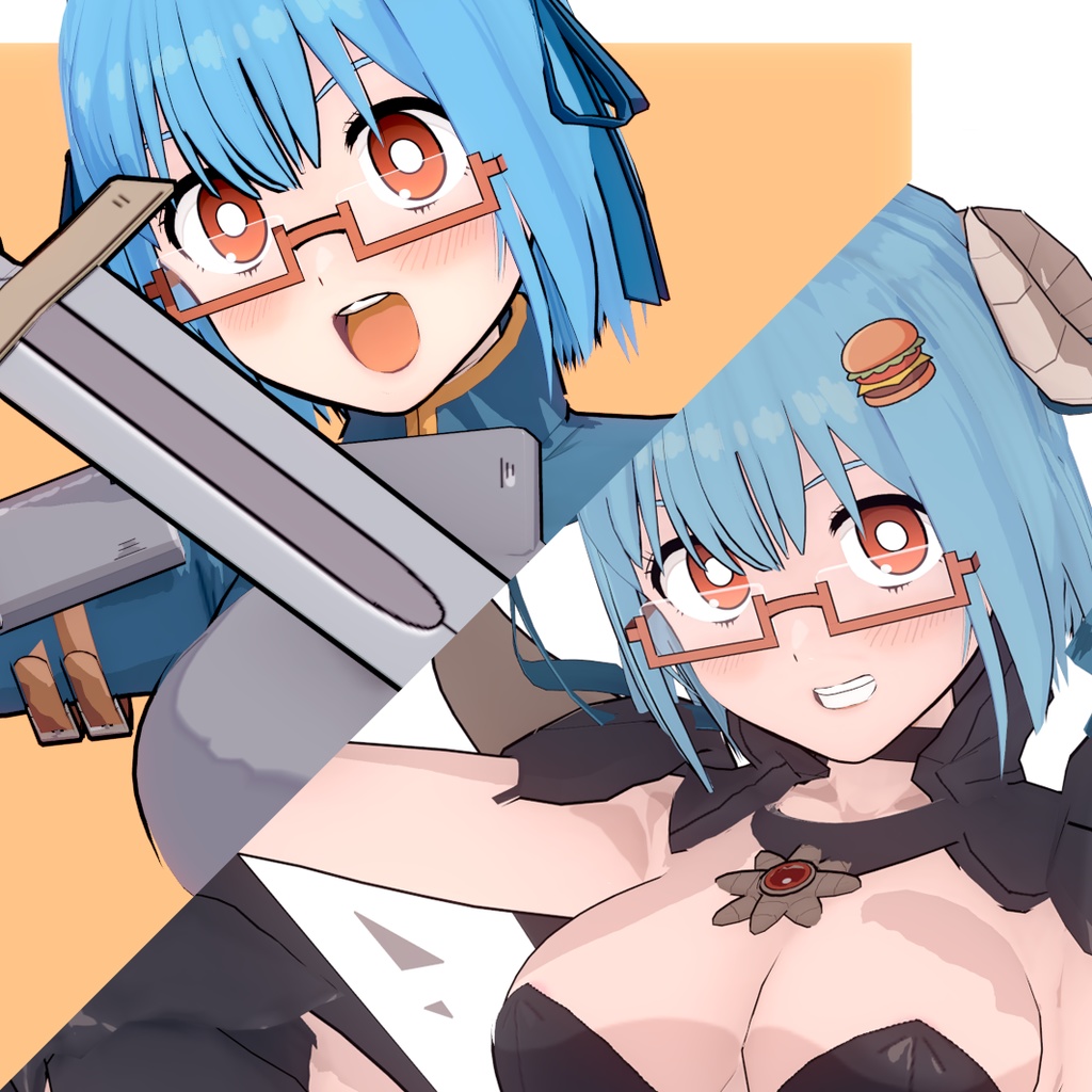 ハンバーガーちゃん異世界セット / Hamburger-chan Isekai Bundle