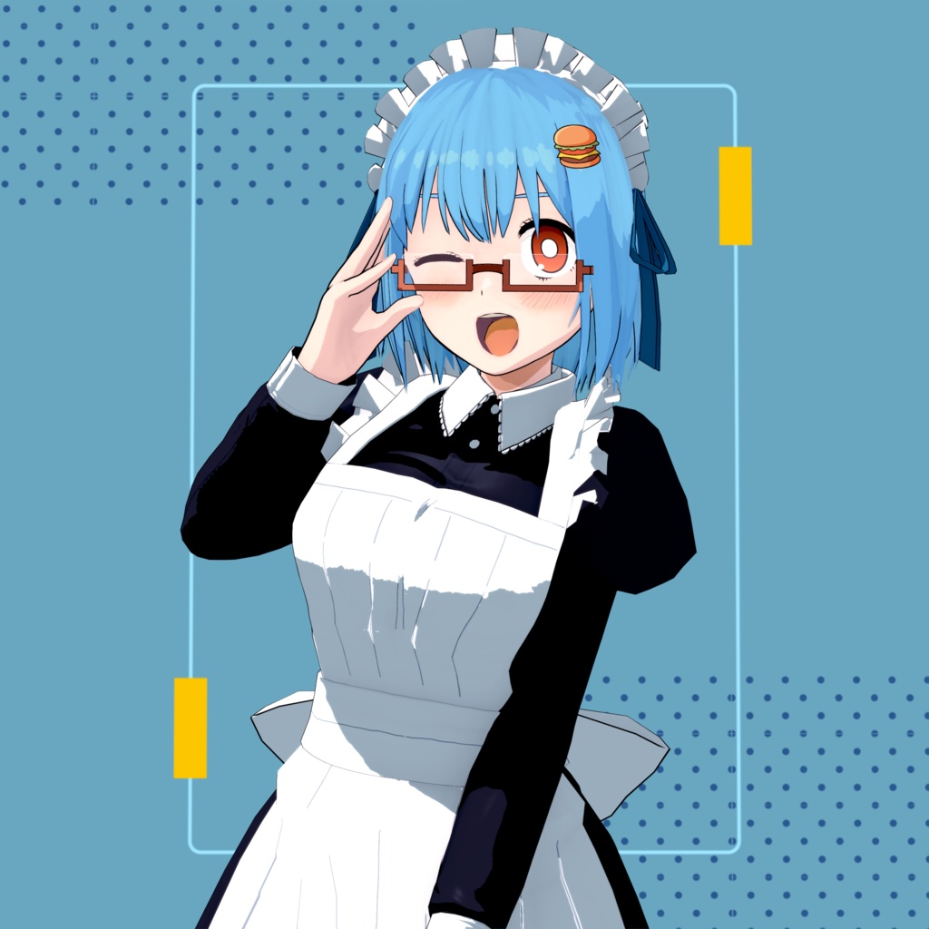 ハンバーガーちゃんメイドセット / Hamburger-chan Maid Bundle