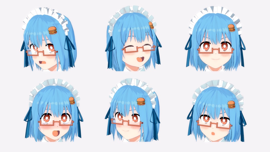 ハンバーガーちゃんメイドセット / Hamburger-chan Maid Bundle