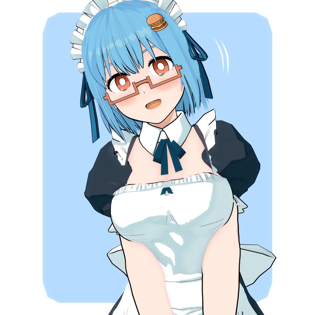 ハンバーガーちゃんメイドセット / Hamburger-chan Maid Bundle