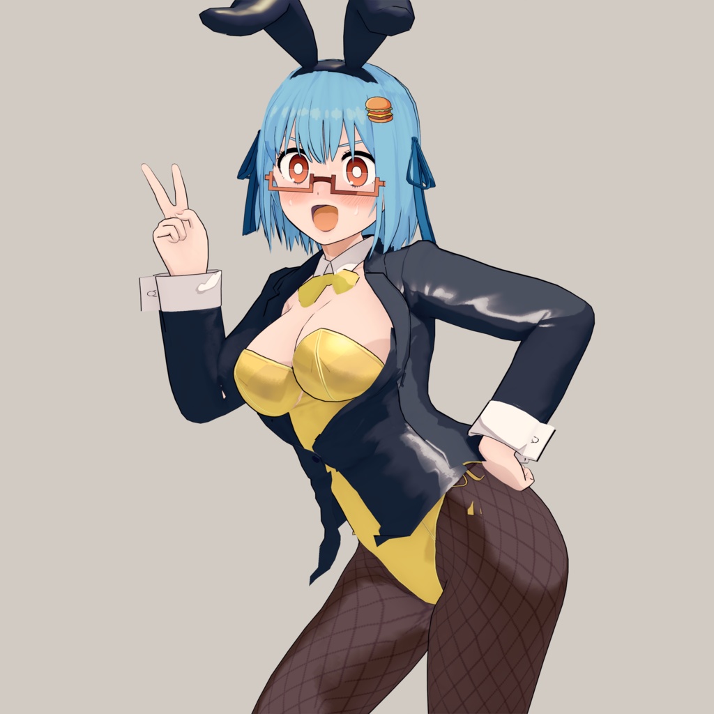 ハンバーガーちゃんバニーセット / Hamburger-chan Bunny Bundle