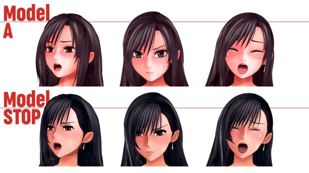 ティファ "Ruby RED" パック / Tifa "Ruby RED" Pack