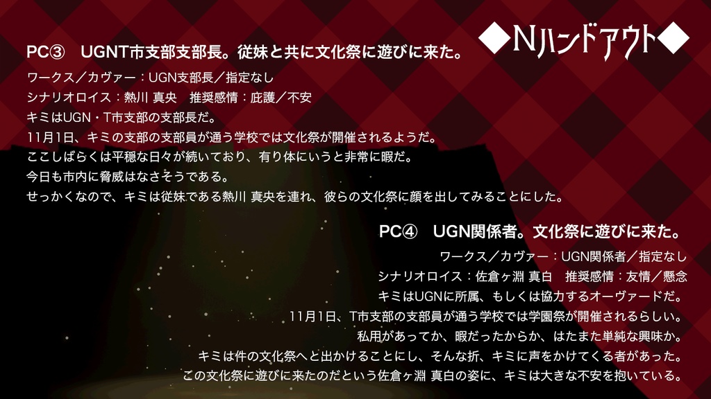 【DX3】朱染め幕の剣闘士 -Invisible hand of Red Demon - 【SPLL:E113046】