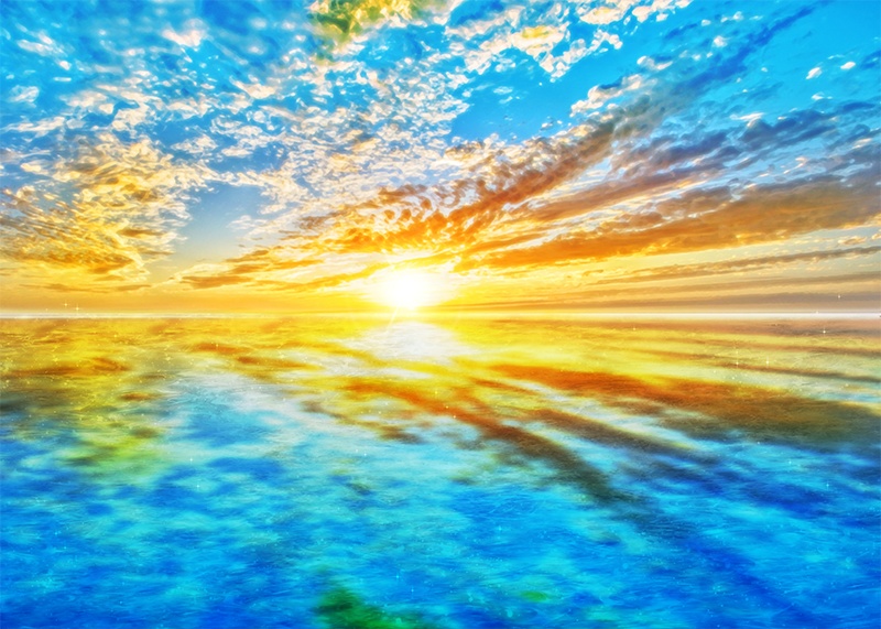 【印刷用】ドラマチックな空の画像(2)