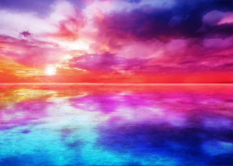 【印刷用】ドラマチックな空の画像(2)