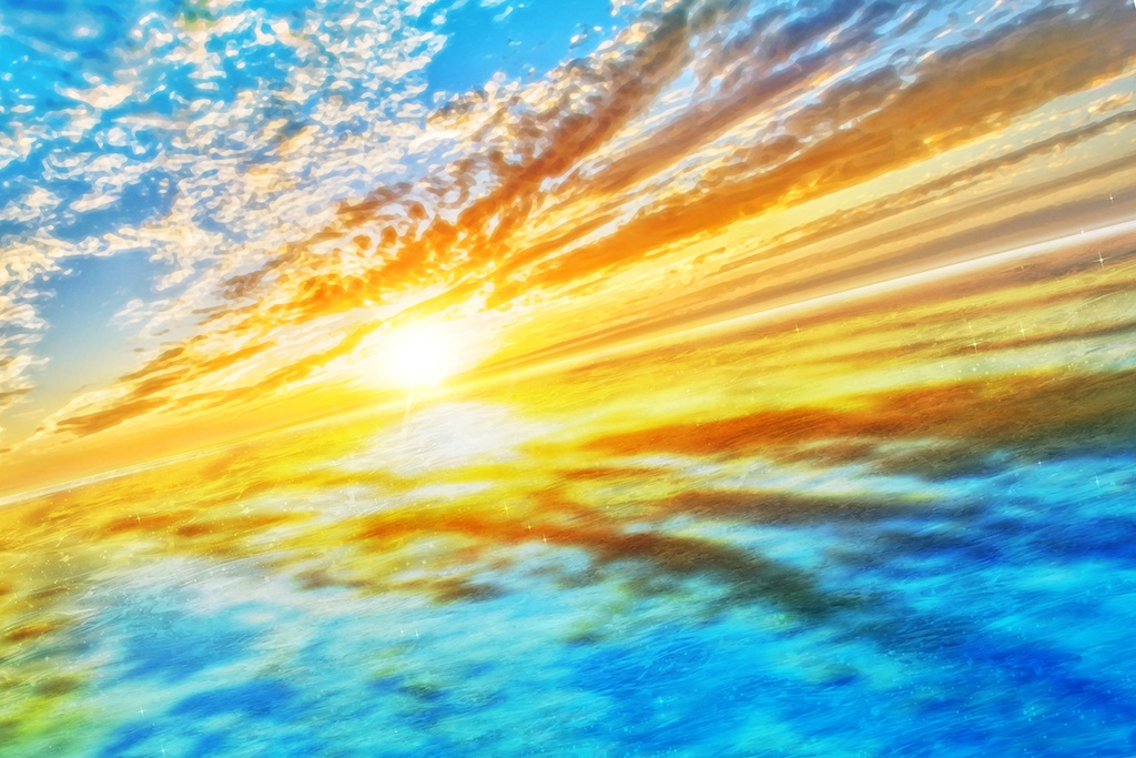 【印刷用】ドラマチックな空の画像(2)