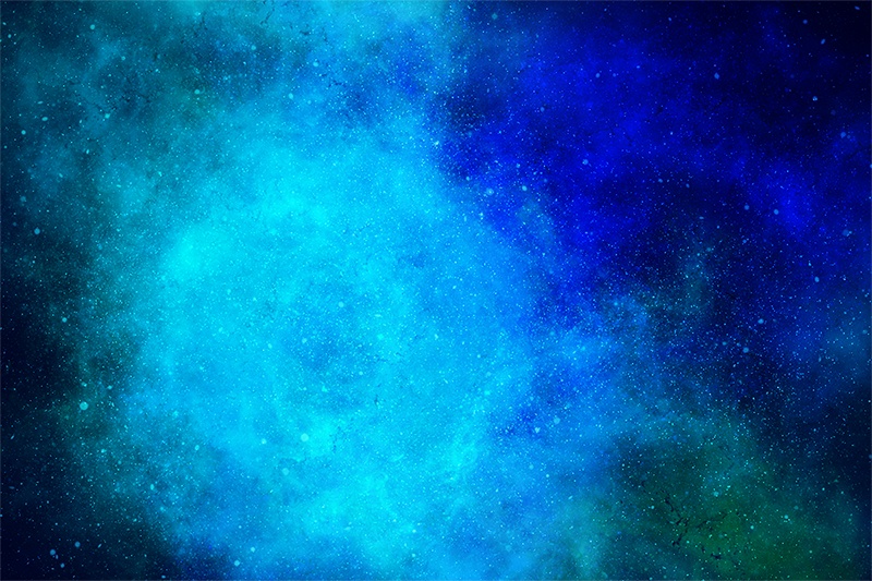 【印刷用】星雲と星空の素材