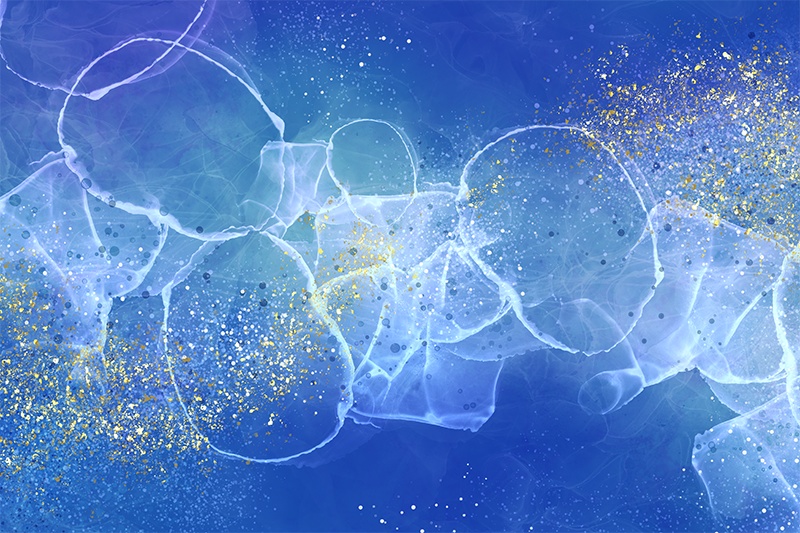 【印刷用】アルコールインク素材「ブルー」