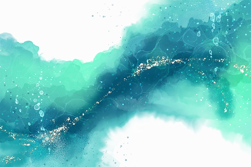 【印刷用】アルコールインク素材「ブルー」