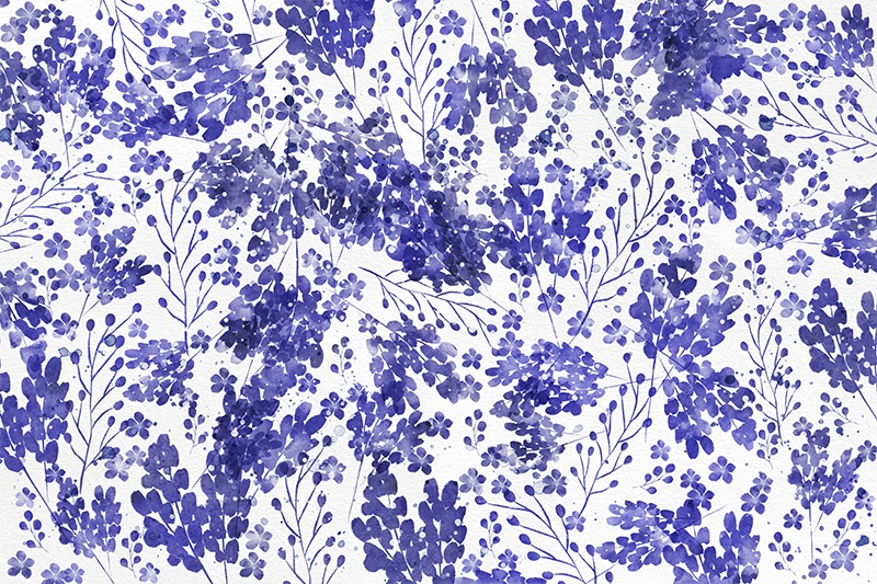 【印刷用】水彩ボタニカル素材