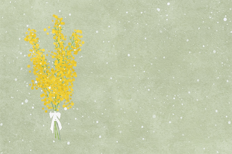 【印刷用】小花のイラスト素材