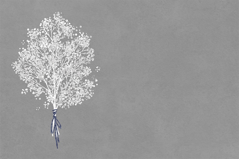 【印刷用】小花のイラスト素材