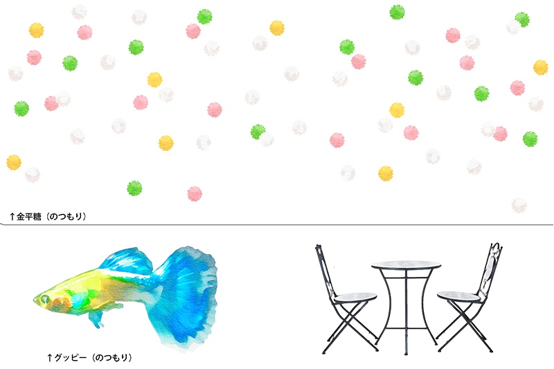 【印刷用】いろいろ水彩イラスト詰め合わせ