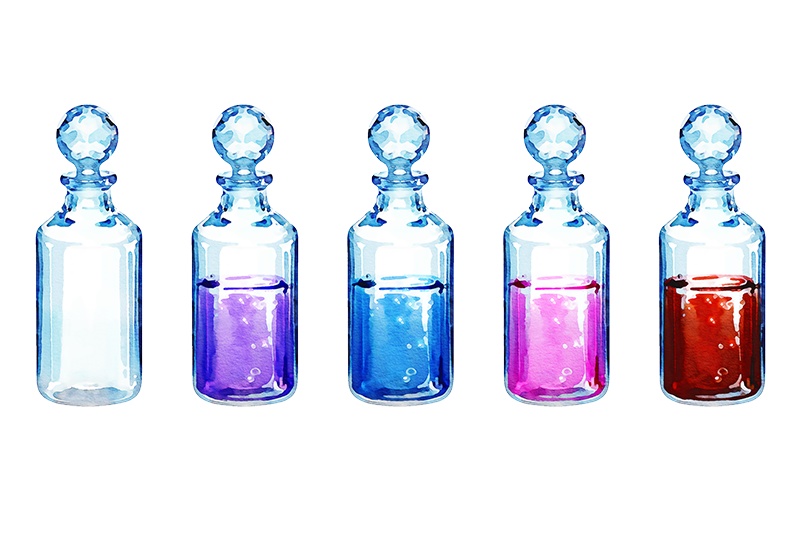 【印刷用】いろいろ水彩イラスト詰め合わせ