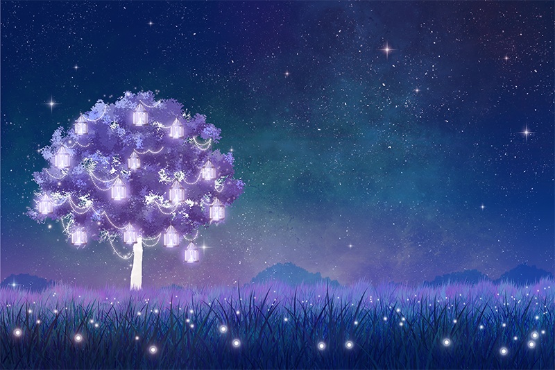 【印刷用】ファンタジックなイラスト素材