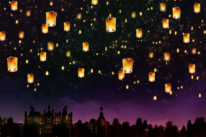 【印刷用】ファンタジックなイラスト素材