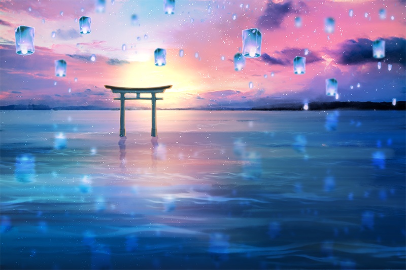 【印刷用】ファンタジックなイラスト素材