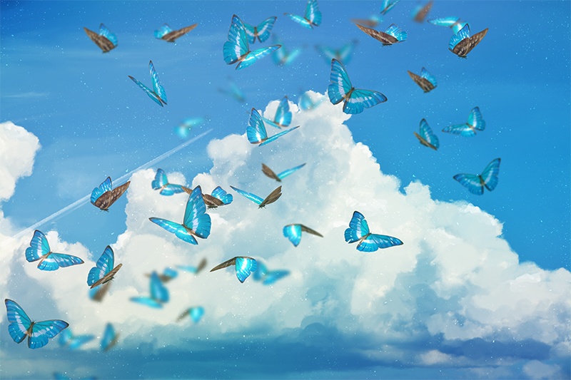 【印刷用】ファンタジックなイラスト素材