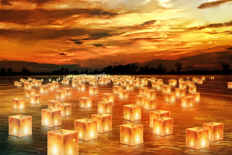 【印刷用】ファンタジックなイラスト素材