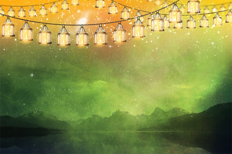 【印刷用】ファンタジックなイラスト素材