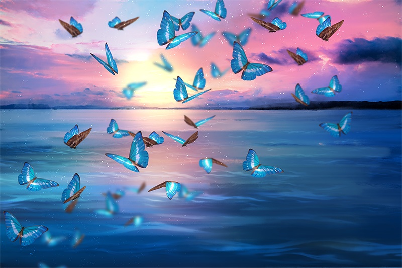 【印刷用】ファンタジックなイラスト素材