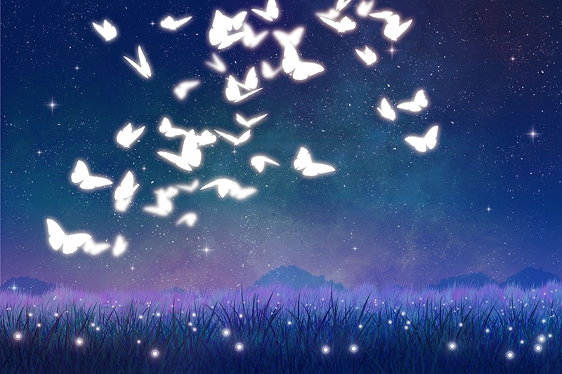 【印刷用】ファンタジックなイラスト素材