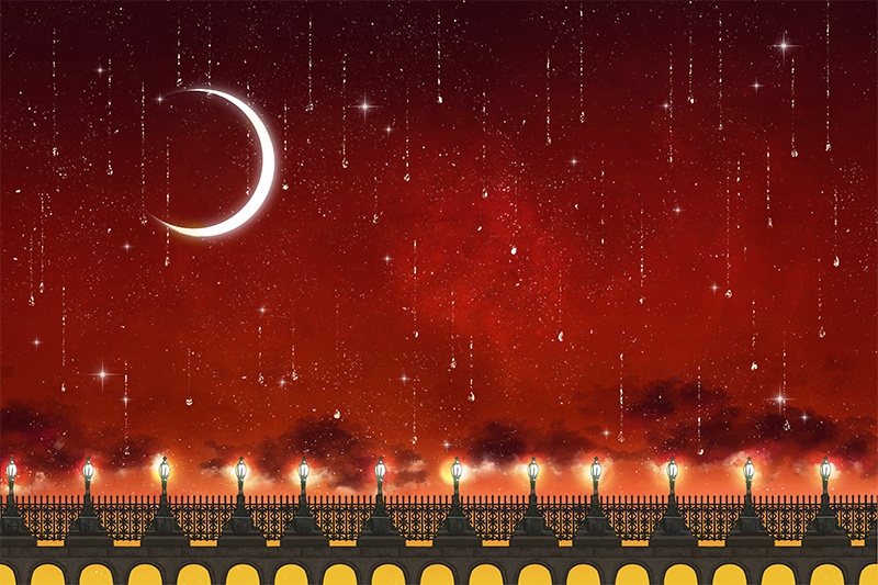 【印刷用】ファンタジックなイラスト素材