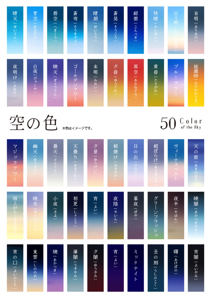 【印刷用】空が作れる素材