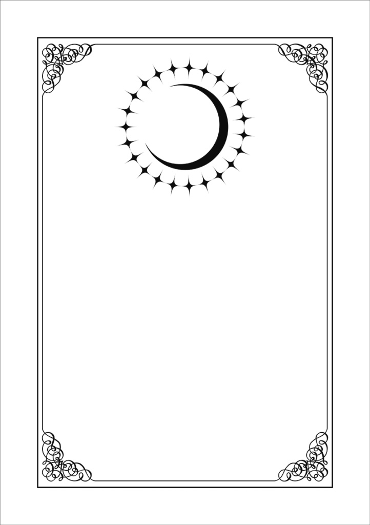 【印刷用】クラシック調フレーム素材