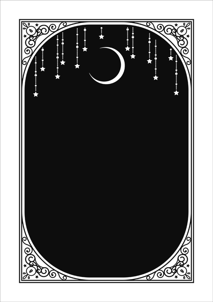 【印刷用】クラシック調フレーム素材