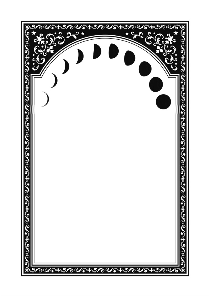 【印刷用】クラシック調フレーム素材